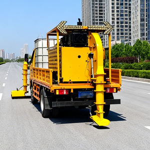 Balayeuse Souffleuse Multifonctionnelle Montée sur Camion pour le Nettoyage des Routes Municipales, Souffleuse d'Asphalte - Product Image 3