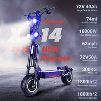 Amortisseur de direction X14 X5 GT08 pour trottinette électrique, guidon en fibre de carbone, amortisseur de direction réglable, modification de la suspension de la trottinette