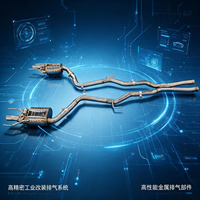 Échappement à soupapes en titane ZF Factory Direct pour Mercedes AMG E63, échappement à soupapes électroniques à fixation directe