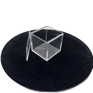 Vuông nhỏ tùy chỉnh rõ ràng plexiglass hộp cho sô cô la Pha Lê Acrylic Kẹo hộp với nắp trượt - Product Image 1