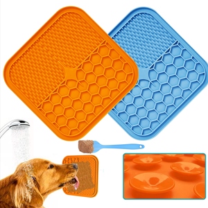 Tapis de léchage personnalisé pour chien, en silicone, pour soulager l'anxiété, gamelles anti-glouton, jouet durable en silicone pour chats et chiens - Product Image 5