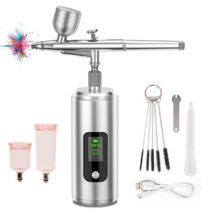 Kit de Compresor de Aerógrafo Inalámbrico de 36 PSI, Pistola de Pulverización Portátil para Arte de Uñas, Decoración de Pasteles, Maquillaje, Pintura, Uso Doméstico - Product Image 2