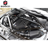 Mise à niveau du capot de ventilation du moteur de voiture en fibre de carbone sèche EVE Style S58 pour BMW G80 G81 M3 G82 G83 M4 G87 M2