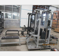 Máquina de gimnasio ulti unc, equipo de entrenamiento corporal, cable rosover