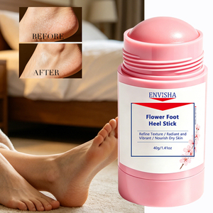Bálsamo para Pies Anti-Grietas con Logotipo Personalizado, Suavizante de Callosidades, Elimina la Piel Seca y Agrietada, Repara los Talones, Stick Floral para <span class=keywords><strong>el</strong></span> Cuidado de los Pies - Product Image 1