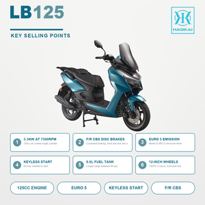 Offre Spéciale – Scooter Automatique 125cc à Essence avec Frein à Disque CBS, Système EFI, Démarrage sans Clé, Norme Euro 5 – Idéal pour Adultes et Trajets Quotidien - Product Image 4