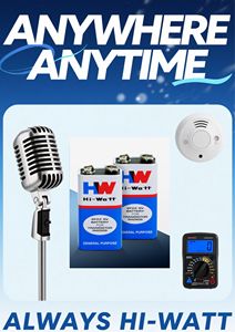 Hw 6F22 9V Carbon kẽm pin hình chữ nhật 280mAh khô di động cho bếp gas đài phát thanh đèn pin - Product Image 2