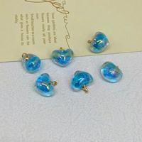Perles colorées de forme irrégulière, imperméables, à surface brillante, 30 pièces, ensemble de pendentifs acryliques irisés pour collier, bracelet, bijoux