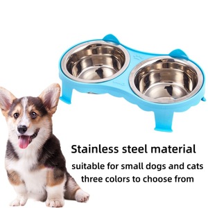 ชามใส่อาหารและน้ำสำหรับสัตว์เลี้ยงขนาดเล็ก ทำจากใยไผ่และสแตนเลส ใช้ได้ทั้งในบ้านและนอกบ้าน เหมาะสำหรับการเดินทาง ขายส่ง เป็นมิตรกับสิ่งแวดล้อม - Product Image 3