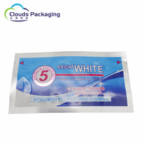Offre Spéciale – Sachets d'emballage plastique personnalisés à trois soudures, jetables et portables pour bandes de blanchiment dentaire et soins bucco-dentaires
