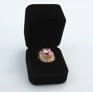 Notevole Qualità Nero Del Commercio All'ingrosso per Le Donne Little Girl Contenitore di Monili - Product Image 1