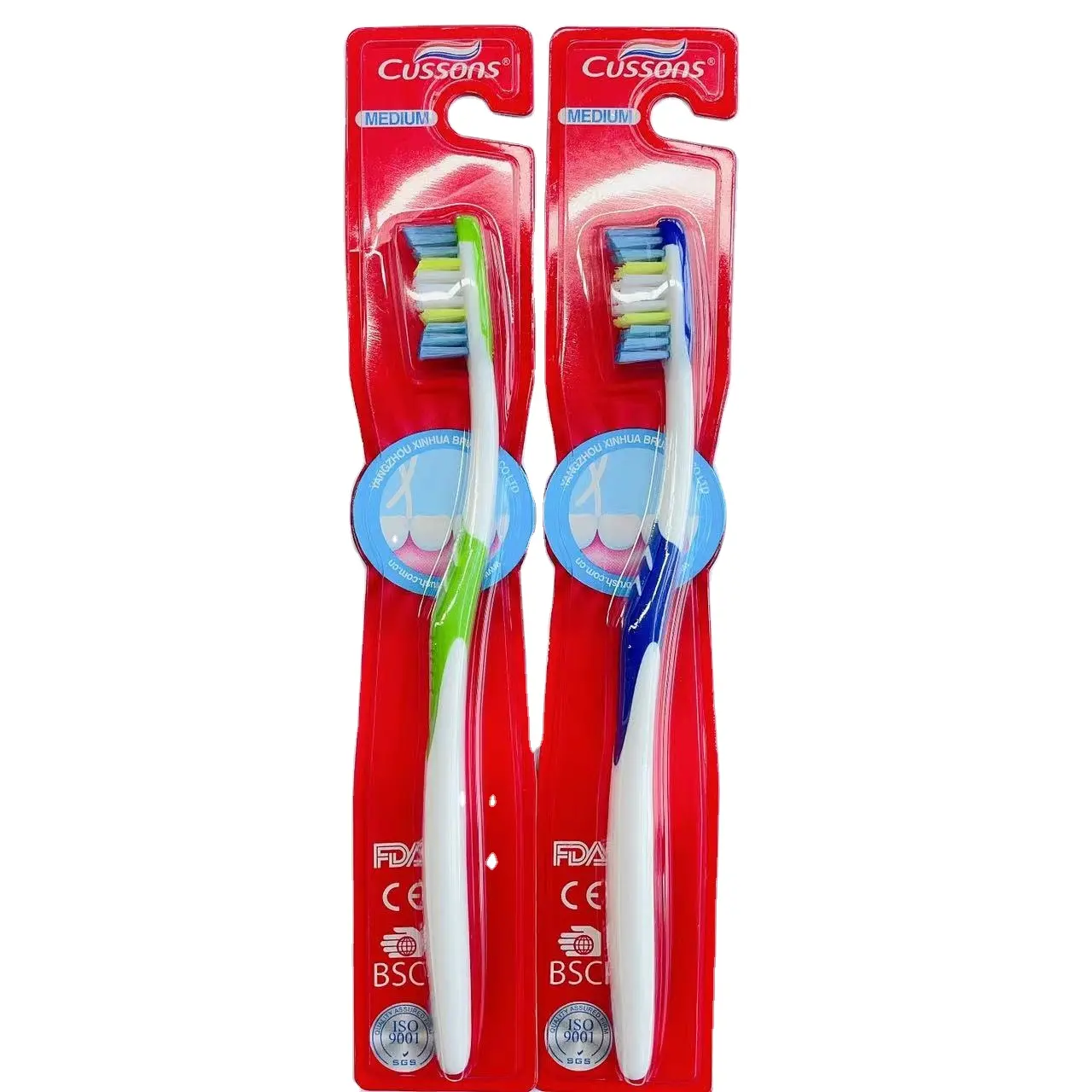 Zahnbürste Hersteller Hot Sale Hochwertiges Logo Gedruckte bunte Nylon borsten Erwachsene Zahnbürste
