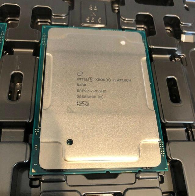 For  Xeon Platinum 8280 28-Core Processor 2.70GHz 39MB Cache 205W TDP CPU