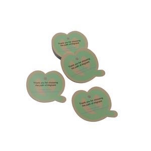 Aangepaste 80x80mm 350gsm mooie gepersonaliseerde bruiloft reclame bedrijf promotie korting cadeau bericht visitekaartje met logo - Product Image 1