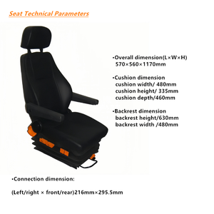 <span class=keywords><strong>T5</strong></span> <span class=keywords><strong>vw</strong></span> Transporter Seat Jeep Wrangler Seat pour jmc Pickup Truck Air Suspension Seat à vendre - Product Image 3