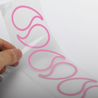 Étiquette en silicone personnalisée en usine, sérigraphiée, gaufrée 3D, écologique, haute élasticité, lavable, coupe droite, pour vêtements