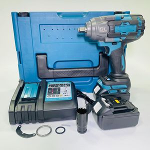 Cờ lê lực dùng pin không chổi than, siêu bền 1/2 inch, sạc lại được, cầm tay, không dây, kèm bộ sạc nhanh - Product Image 2