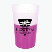 Gobelets de stade en plastique de 22 oz à changement de couleur selon l'humeur, gobelet sensible à la température, gobelet pour boissons glacées
