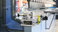 Presse plieuse servo-électrique DURMAPRESS Delem DA69S, machine de pliage hydraulique CNC, machine de pliage de l'acier inoxydable