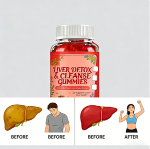 Gummies Détoxifiantes pour le <span class=keywords><strong>Foie</strong></span> avec Chardon-Marie et Artichaut |   Complément alimentaire végétalien pour la purification du <span class=keywords><strong>foie</strong></span> et le soutien des enzymes digestives - Product Image 5