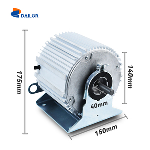 3/4HP 175-220V 1500RPM IP55 Brushless Permanent Magnet <b>Air</b> <b>Conditioner</b> Water Cooled <b>Fan</b> Motor OEM Quality Quiet Operation ECM - Product Image 3