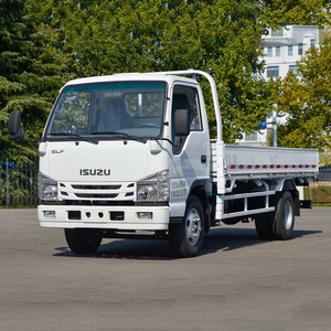 Camion de fret léger Isuzu 4x2 diesel, nouvelle transmission manuelle, Euro 3, capacité de 5 tonnes, conduite à gauche, caméra arrière, écran tactile - Product Image 1