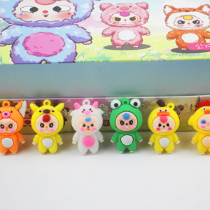 <b>New</b> High Quality Hot Sale PVC Cartoon Action Figures Original Doll <b>Baby</b> Three Blind <b>Box</b> Wholesale Children Toys Custom Kids - Product Image 5