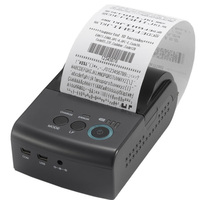 Imprimante thermique portable ER-58A 58 mm, mini imprimante mobile Bluetooth compatible avec l'application Loyverse Pos