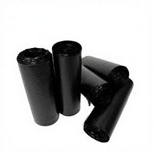 Garbage <b>Bags</b> Bottom Star <b>Seal</b> Flat Bottom Trash <b>Bags</b> Heavy Duty Thick Plastic Bin Liners for Home Office Industrial Use - Product Image 1