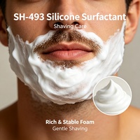SH-493 Surfactant Polysiloxane Modifié au Polyéther, Agent Humectant et Stabilisateur de Mousse pour Cosmétiques
