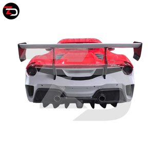 Nuevo Kit de Carrocería de Fibra de Carbono Seca Challenger EVO para <span class=keywords><strong>Ferrari</strong></span> <span class=keywords><strong>458</strong></span> con Parachoques, Faldones Laterales y Alerón - Product Image 4