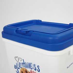 Promoción Contenedor de almacenamiento de alimentos para mascotas de tapa hermética de plástico - Product Image 3