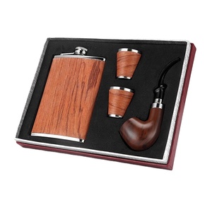 Tùy chỉnh 8 oz thép không gỉ <span class=keywords><strong>Jack</strong></span> <span class=keywords><strong>Daniel</strong></span> Hip <span class=keywords><strong>Flask</strong></span> trong da đen tùy chỉnh - Product Image 1