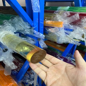 Hot Bán Thanh Trong Suốt Rõ Ràng PMMA Acrylic Rod Màu Trong Suốt Rõ Ràng Xi Lanh Acrylic Dính Thông Tư Với Trang Trí 10-300Mm - Product Image 4