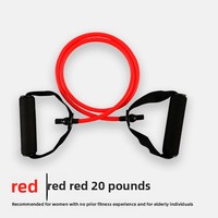 Bande de Résistance Multifonctionnelle Qiheng TPE pour Yoga et Musculation, Corde de Traction 20 lb à Tension Légère pour Fitness