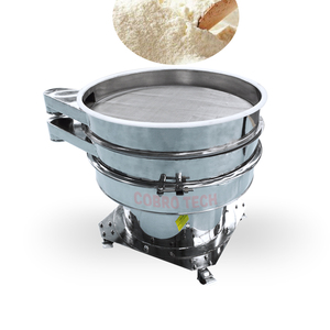 Máquina Tamizadora de Harina Vibratoria Industrial de Acero Inoxidable 304, Motor Vibratorio Vertical, Capacidad de 1400 kg/h, Procesamiento de Alimentos COBRO - Product Image 2