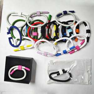 Cuerda de cordones deportivos de moda diaria unisex cordones de zapatos multicolores pulseras trenzadas pulsera de encaje de zapatos con hebillas de metal - Product Image 5