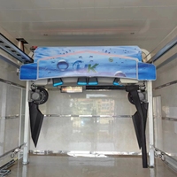 Station de lavage de voitures automatique sans contact, électrique, à faible bruit/consommation d'énergie, en acier inoxydable, pour parking/utilisation commerciale, faibles coûts d'exploitation