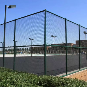 Futbol sahası PVC tel örgü çit/açık spor futbol topu kapısı futbol sahası ve spor sahası çit aydınlatma ekipmanları - Product Image 1