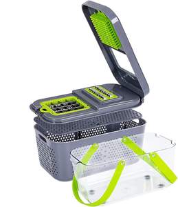 2025 ABS mise à niveau 22 en 1 nouveaux outils de cuisine et Gadgets hachoir à légumes coupe en dés en soie trancheuse déchiquetée - Product Image 1