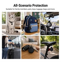 Pelacak Kunci Mini Smart Tag Anti-Hilang, Bekerja dengan Apple Find My, Google Android, Lokasi Jarak Jauh, Harga Grosir