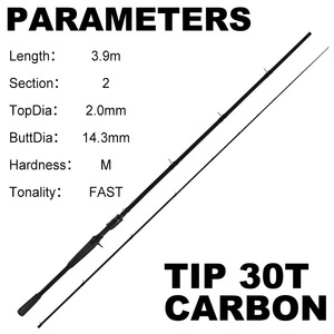 La mejor caña <span class=keywords><strong>de</strong></span> <span class=keywords><strong>pescar</strong></span> giratoria ultraligera, barata, ultraligera, <span class=keywords><strong>de</strong></span> fundición <span class=keywords><strong>de</strong></span> trucha <span class=keywords><strong>de</strong></span> grafito, Panfish Crappie, Baitcasting - Product Image 5