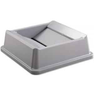 Coperchio per cestino dei rifiuti quadrato grigio per FG3958 FG266400 Grigio - Product Image 1