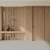 Portes en panneaux de mélamine au design moderne, isolées thermiquement et acoustiquement, pour les maisons, les entrées intérieures, les salles de bain, les sous-sols, les escaliers