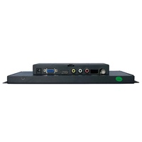 ZHIXIANDA Layar Sentuh LCD 10 Inci 1024*768 Panel Kelas Industri Monitor Bingkai Terbuka dengan Input HD/VGA/BNC/AV/USB
