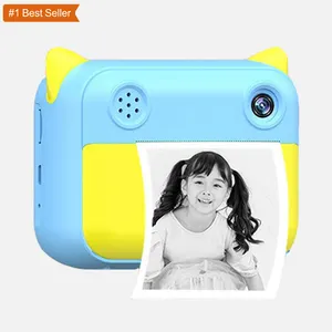 Jumon Cute Full Children's Action Christmas Girls Cameras Video Screen 2.4 " Kids Fast Printing Hd Children Digital Camera