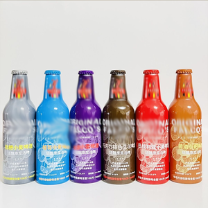 Botellas de Aluminio al por Mayor Directamente de Fábrica, 100 ml, 250 ml, 300 ml, 500 ml, 1000 ml, Botellas de Aluminio Plateadas con Tapa de Rosca - Product Image 2