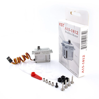 Moteur servo miniature sans balais KST A15-1812 1,8 N.m 0,12 sec/60 Construction métallique pour planeurs RC