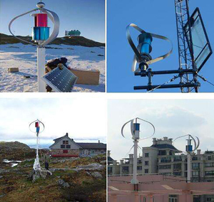 Máy Phát Điện Gió Trục Đứng 5kw Sử Dụng Tại Nhà Tuabin Cối Xay Gió 5000W - Product Image 6