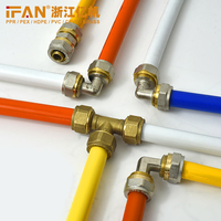 Tuyau de plomberie PEX PE AL PE 16mm Tuyaux composites multicouches en aluminium PEX pour système auditif sous le sol